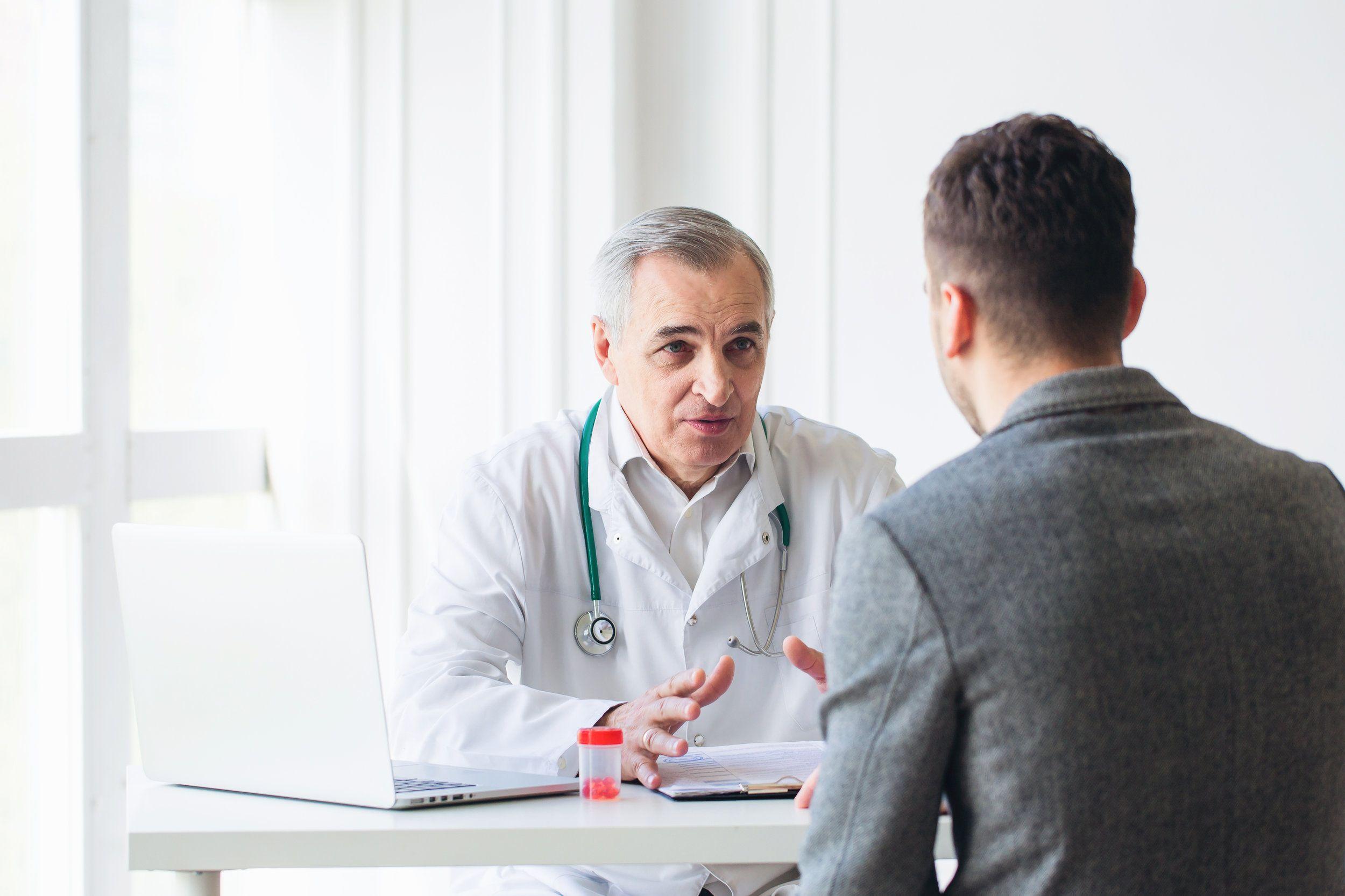 Doctors in office
